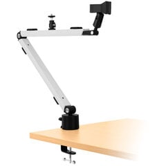 Streamplify MOUNT ARM, White цена и информация | Микрофоны | 220.lv