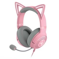 Наушники Razer Kraken Kitty V2, Quartz цена и информация | Наушники с микрофоном Asus H1 Wireless Чёрный | 220.lv