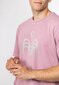 Vīriešu T-krekls ar floka logotipu, rozā cena un informācija | Vīriešu T-krekli | 220.lv