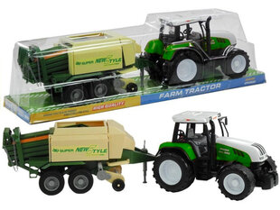 Rotaļlietu traktors ar piekabi, 65 cm cena un informācija | Rotaļlietas zēniem | 220.lv