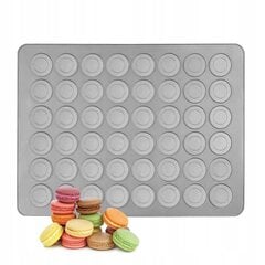 Силиконовый коврик для выпечки пирожных макарун, 39 x 29 см цена и информация | Формы, посуда для выпечки | 220.lv