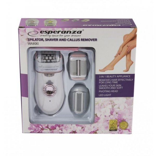 Esperanza EBD001V 3 in 1 epilators цена и информация | Epilatori | 220.lv