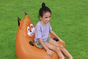 Piepūšamais krēsls fox Bestway, 72 cm x 72 cm x 64 cm cena un informācija | Sēžammaisi, klubkrēsli, pufi bērniem | 220.lv