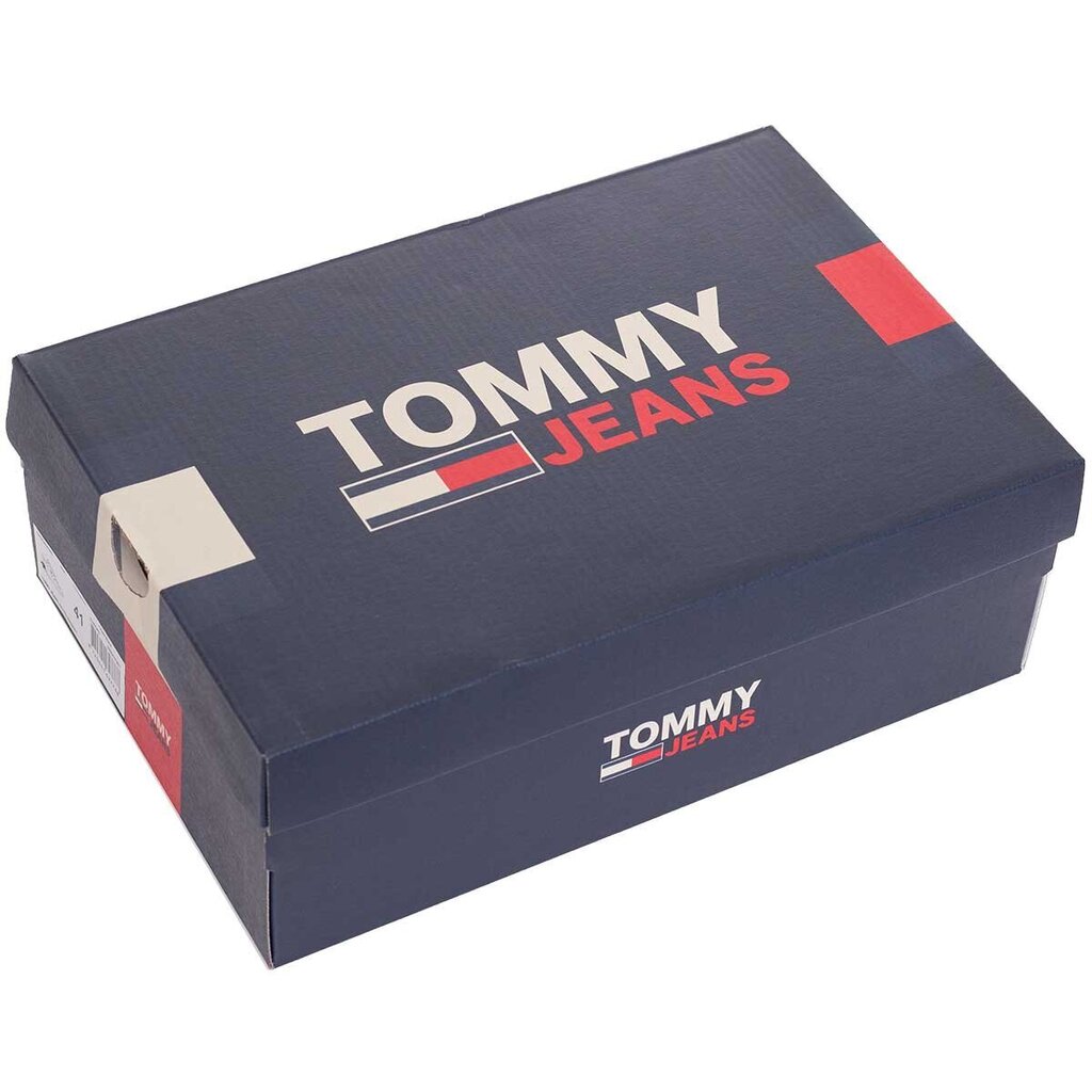 Apavi vīriešiem Tommy Hilfiger EM0EM00955, melns cena un informācija | Vīriešu kurpes, zābaki | 220.lv