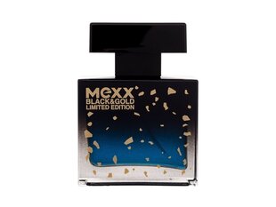 Туалетная вода Mexx Black Gold Limited Edition EDT для мужчин, 30 мл цена и информация | Мужские духи | 220.lv