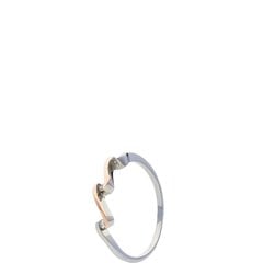 Серебряное кольцо для женщин покрытый золотом с цирконием 0009480200107 цена и информация | Кольца | 220.lv