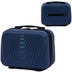 Ceļojumu kosmētikas soma Wings 304, 35cm, zils cena un informācija | Koferi, ceļojumu somas | 220.lv