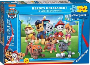 Puzle Ravensburger Paw Patrol, 16 gab. cena un informācija | Puzles, 3D puzles | 220.lv