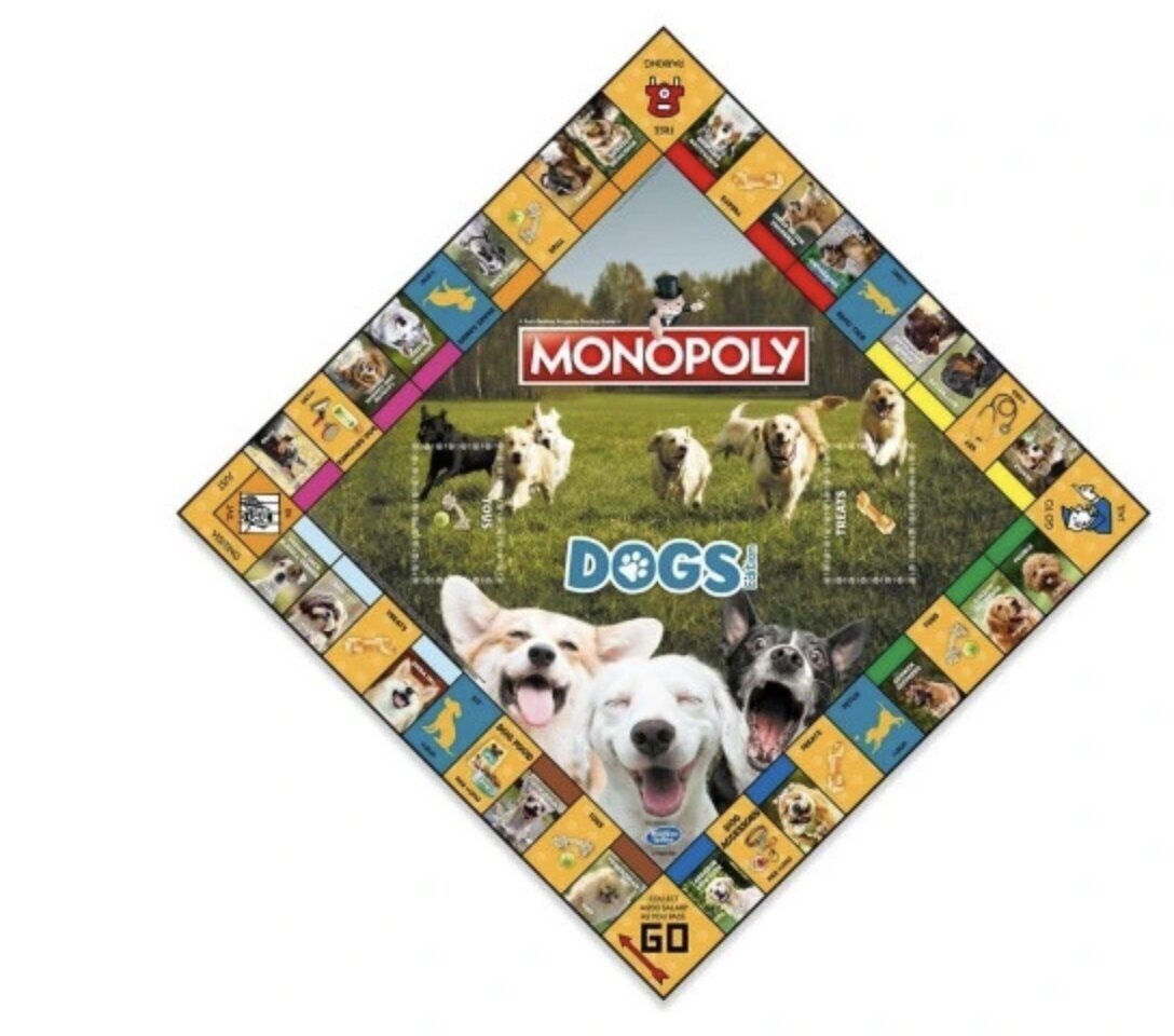 Galda spēle Monopoly Dogs цена и информация | Galda spēles | 220.lv