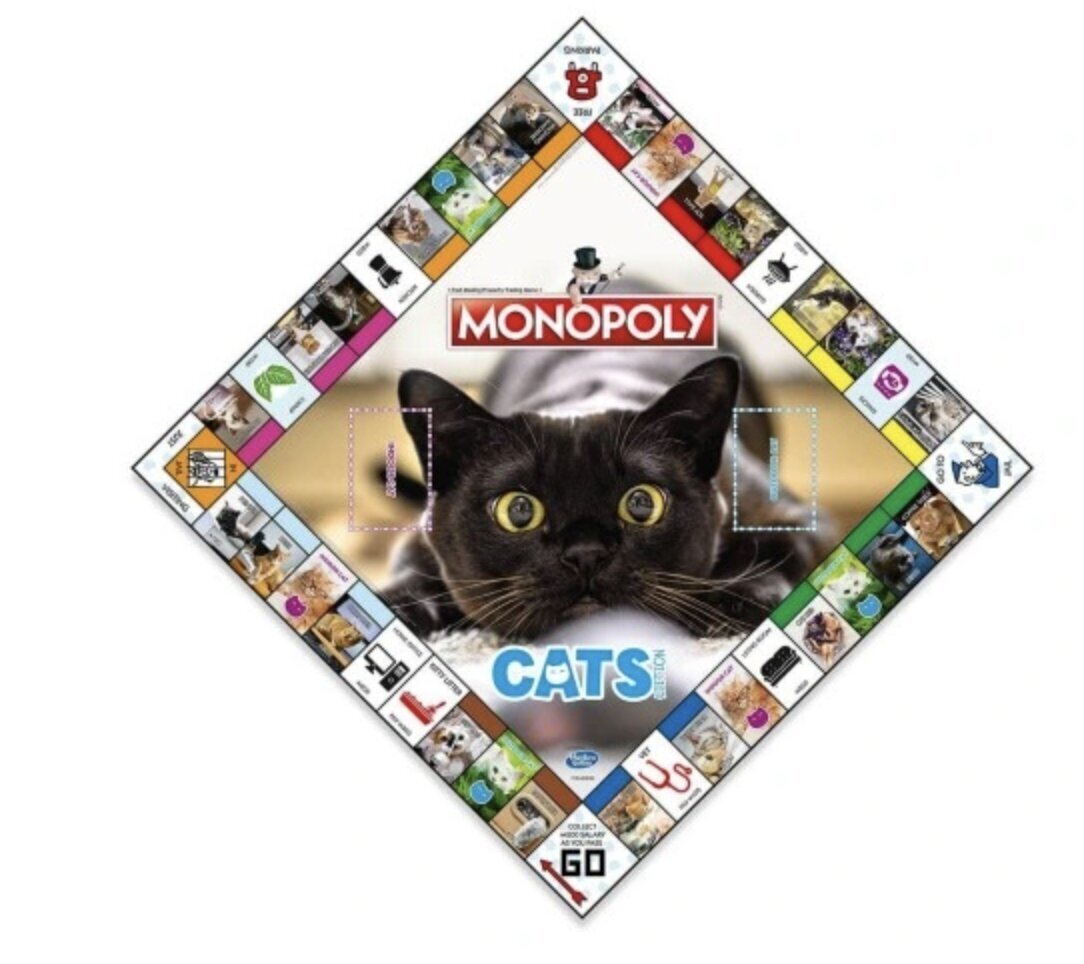 Galda spēle Monopoly Cats cena un informācija | Galda spēles | 220.lv