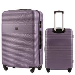 Liels koferis Wings 5398, 75cm, violets cena un informācija | Koferi, ceļojumu somas | 220.lv