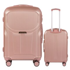 Vidējs koferis Wings PDT01, 65cm, rozā cena un informācija | Koferi, ceļojumu somas | 220.lv