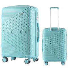 Средний чемодан Wings DQ181, 65cm синий цена и информация | Чемоданы, дорожные сумки | 220.lv