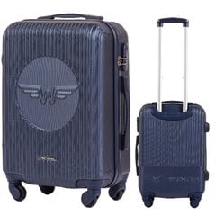 Маленький чемодан Wings SWL01, 55cm синий цена и информация | Чемоданы, дорожные сумки | 220.lv