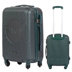Маленький чемодан Wings SWL01, 55cm зеленый цена и информация | Чемоданы, дорожные сумки | 220.lv