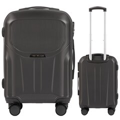 Маленький чемодан Wings PDT01, 55cm серый цена и информация | Чемоданы, дорожные сумки  | 220.lv