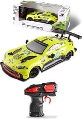 Automašīna ar tālvadību Aston Martin Vantage GTE RC 2.4GHz, Green cena un informācija | Rotaļlietas zēniem | 220.lv