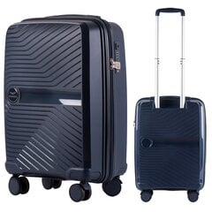 Маленький чемодан Wings DQ181, 55cm синий цена и информация | Чемоданы, дорожные сумки | 220.lv