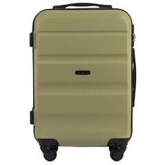 Маленький чемодан Wings AT01, 55cm зеленый цена и информация | Чемоданы, дорожные сумки | 220.lv