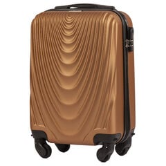 Маленький чемодан Wings 304, 50cm Коричневый цена и информация | Чемоданы, дорожные сумки | 220.lv