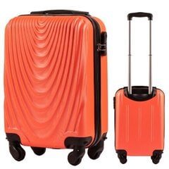 Маленький чемодан Wings 304, 50cm апельсин цена и информация | Чемоданы, дорожные сумки | 220.lv