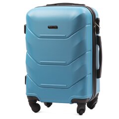 Маленький чемодан Wings 147, 55cm синий цена и информация | Чемоданы, дорожные сумки  | 220.lv