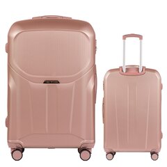 Liels koferis Wings PDT01, 75cm, rozā cena un informācija | Koferi, ceļojumu somas | 220.lv
