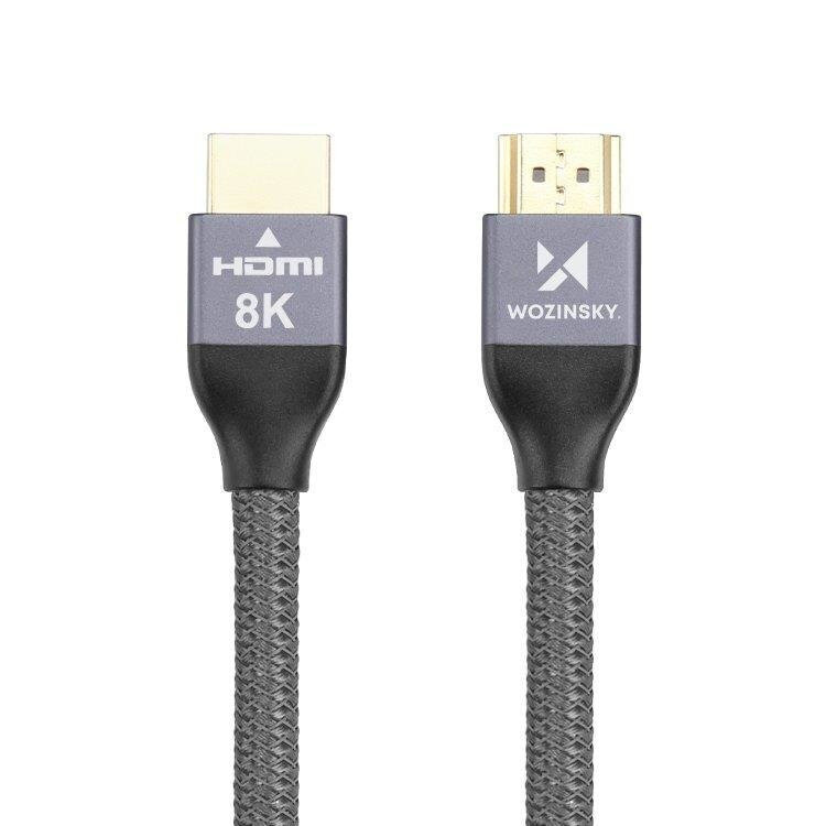 Wozinsky, HDMI 2.1, 3m cena un informācija | Kabeļi un vadi | 220.lv