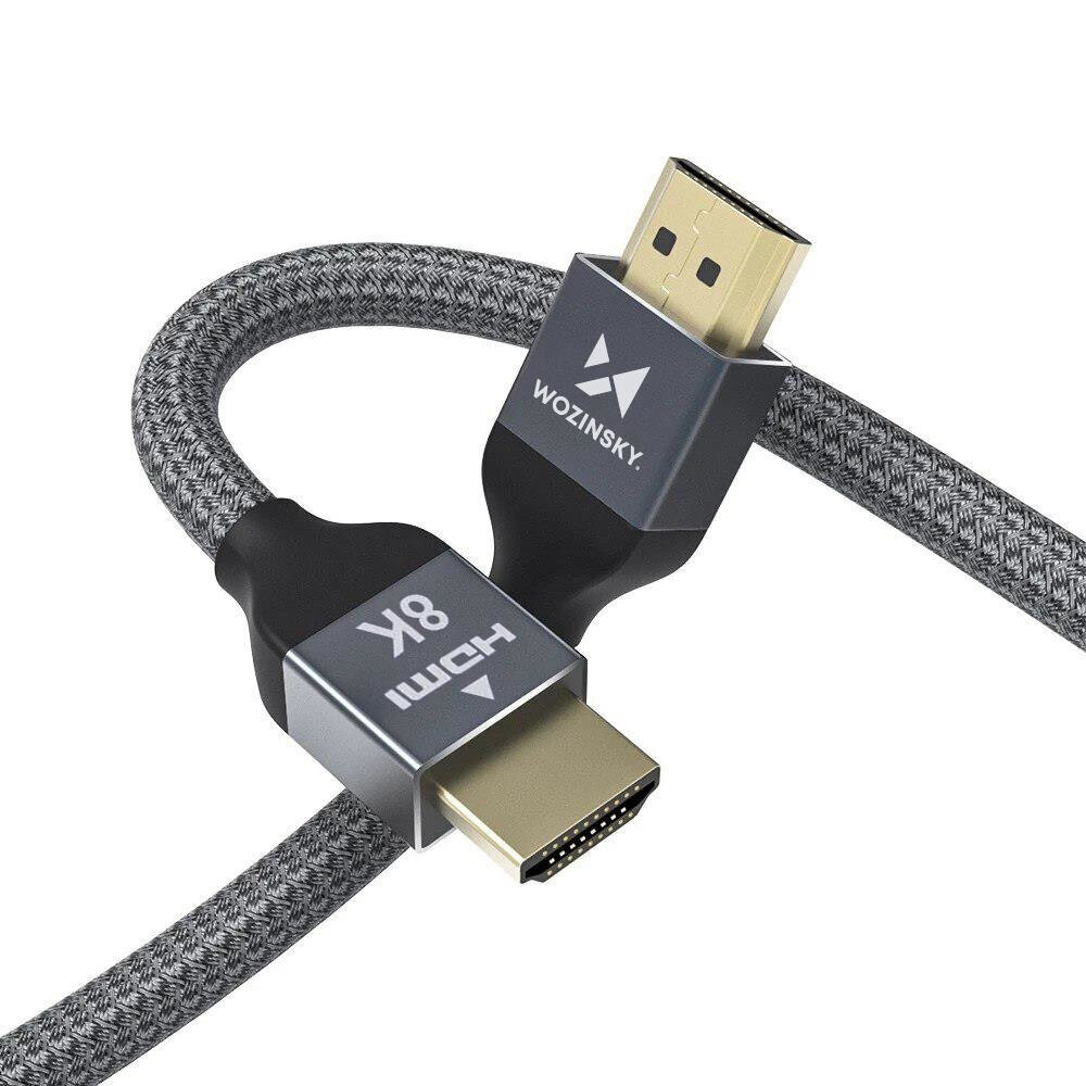 Wozinsky, HDMI 2.1, 5m cena un informācija | Kabeļi un vadi | 220.lv