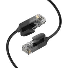 Patchcord tīkla kabelis Ethernet RJ45 Cat 6A UTP 1000Mbps, 10m цена и информация | Кабели и провода | 220.lv