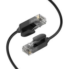 Patchcord Ethernet tīkla kabelis RJ45 Cat 6A UTP 1000Mbps, 1m цена и информация | Кабели и провода | 220.lv