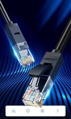 Patchcord Ethernet tīkla kabelis RJ45 Cat 6 UTP 1000Mbps, 10m цена и информация | Кабели и провода | 220.lv