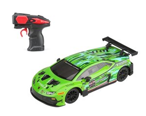 Automašīna ar tālvadību Lamborghini Huracán GT3, zaļa cena un informācija | Rotaļlietas zēniem | 220.lv
