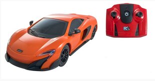Automašīna ar tālvadību McLaren 675LT Coupe, oranža cena un informācija | Rotaļlietas zēniem | 220.lv
