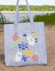 Muurla Tote soma Flowers 40x40cm cena un informācija | Iepirkumu somas | 220.lv