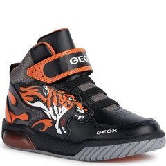 Ботинки для мальчика Geox, черные цена и информация | Детские сапоги | 220.lv