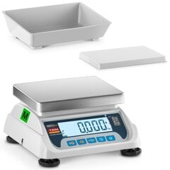 Galda svari 2 platformas RS232 interfeiss 6 kg / 2g LCD M Legalizācija цена и информация | Промышленные весы | 220.lv