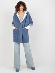 Женское темно-синее пальто цена и информация | Женские пальто | 220.lv