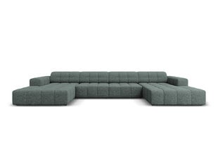Stūra dīvāns Cosmopolitan Design Chicago, zaļš cena un informācija | Stūra dīvāni | 220.lv