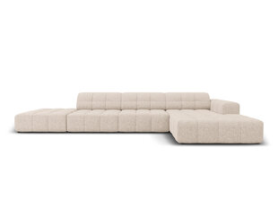 Stūra dīvāns Cosmopolitan Design Chicago, smilškrāsas cena un informācija | Stūra dīvāni | 220.lv