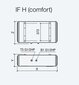Boileris Thermex IF 50 H Comfort Wi-Fi 41 l, balts цена и информация | Ūdens sildītāji | 220.lv