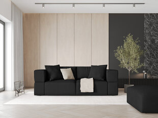 Dīvāns Milo Casa Esther, 214x103x78 cm, melns цена и информация | Диваны | 220.lv