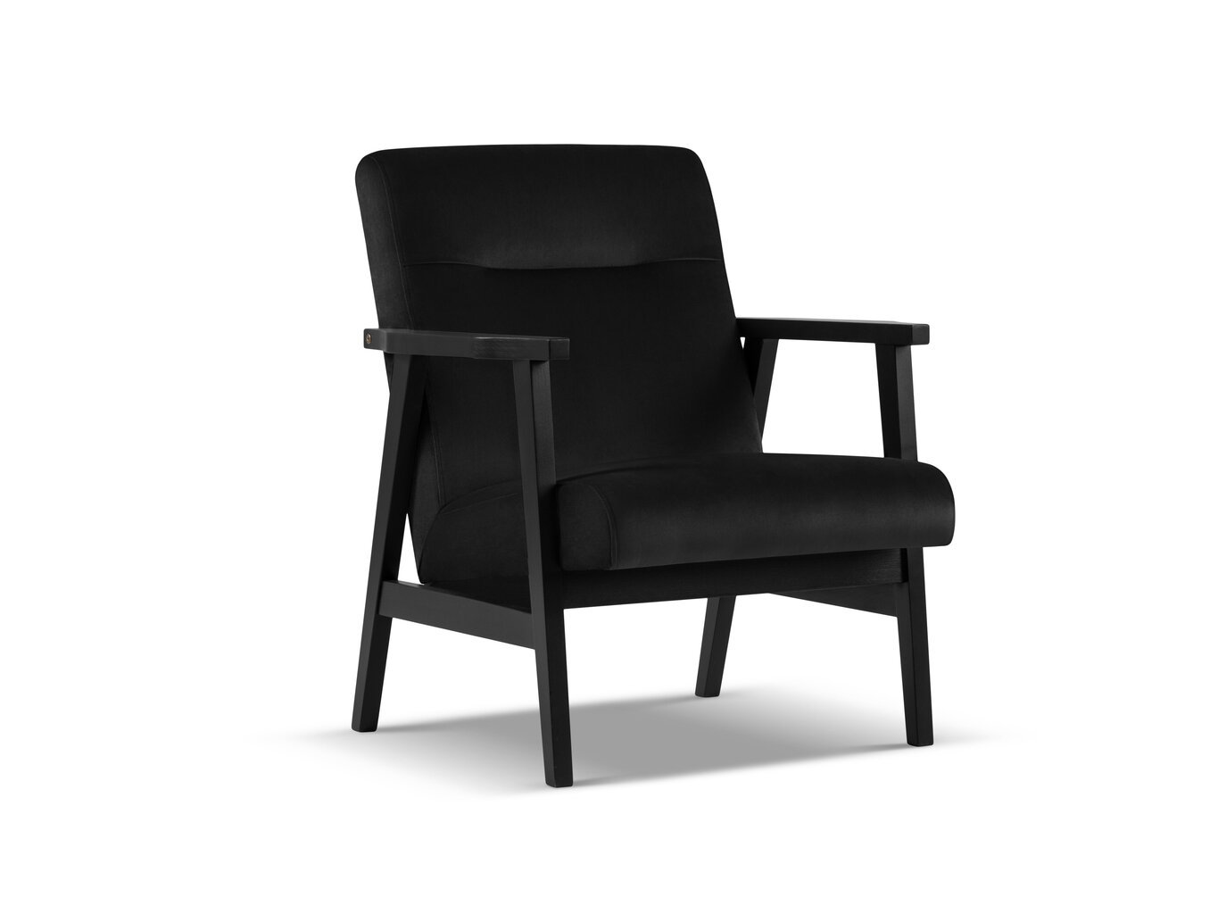 Krēsls Cosmopolitan Design Tomar, melns цена и информация | Atpūtas krēsli | 220.lv