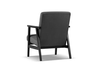 Krēsls Cosmopolitan Design Tomar, pelēks/melns цена и информация | Кресла в гостиную | 220.lv