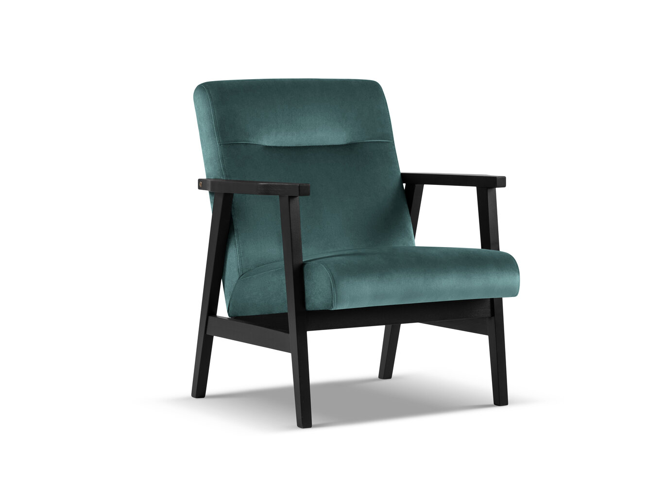 Krēsls Cosmopolitan Design Tomar, zaļš/melns cena un informācija | Atpūtas krēsli | 220.lv