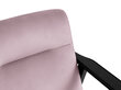 Krēsls Cosmopolitan Design Tomar, rozā/melns цена и информация | Atpūtas krēsli | 220.lv