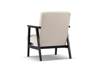 Krēsls Cosmopolitan Design Tomar, smilškrāsas/melns цена и информация | Кресла в гостиную | 220.lv