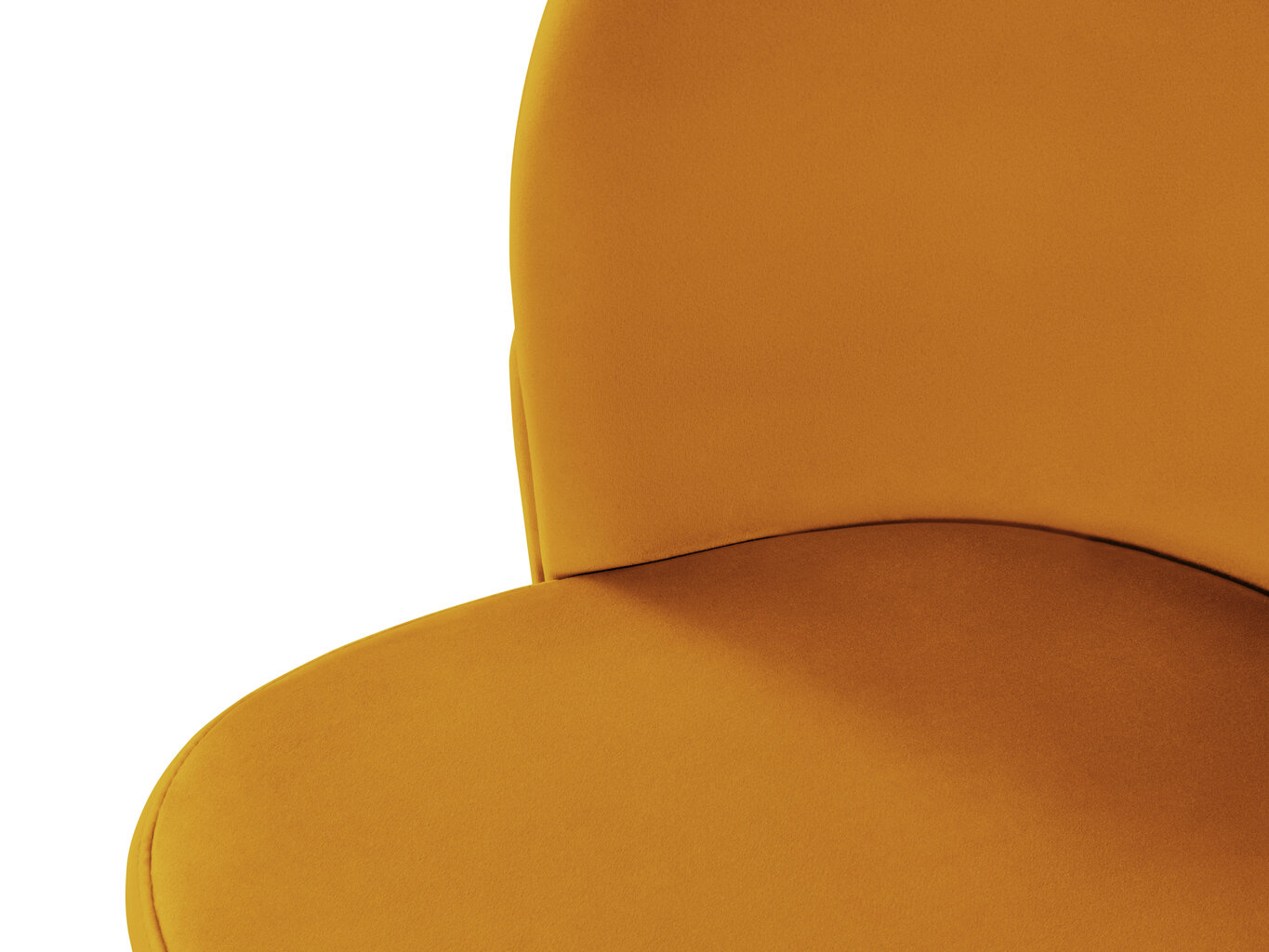 Krēsls Cosmopolitan Design Santana, dzeltens/melns цена и информация | Virtuves un ēdamistabas krēsli | 220.lv