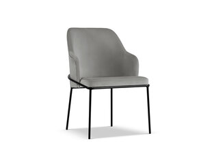Кресло Cosmopolitan Design Sandrine, серый/черный цвет цена и информация | Стулья для кухни и столовой | 220.lv