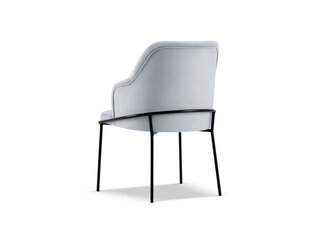 Krēsls Cosmopolitan Design Sandrine, zils/melns cena un informācija | Virtuves un ēdamistabas krēsli | 220.lv